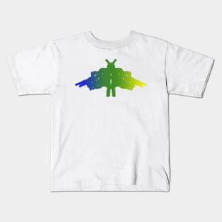 Colorful Rorschach Test Kids T-Shirt
